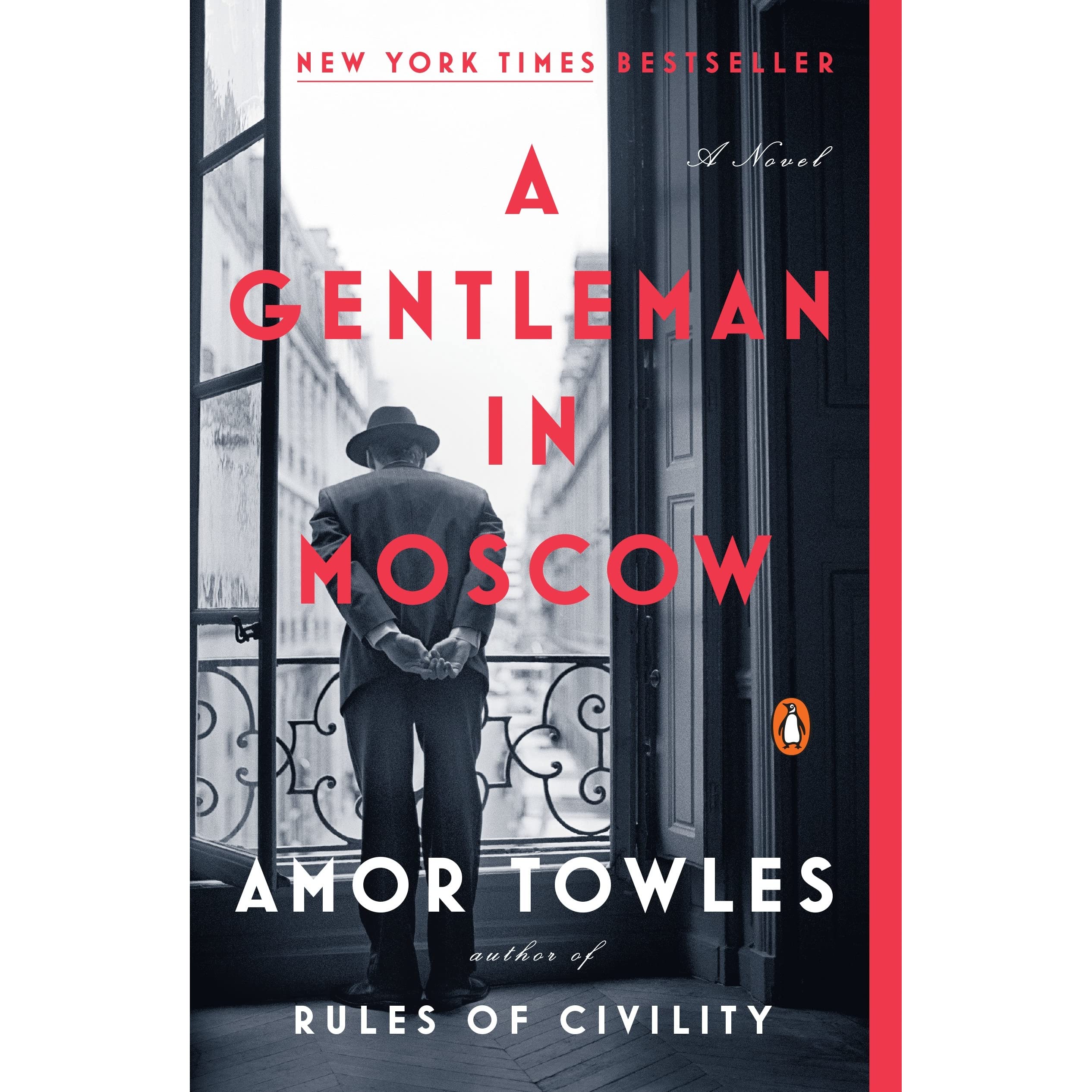 book cover a gentleman in moscow by amor towles