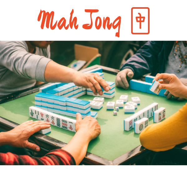 people playing mah jong