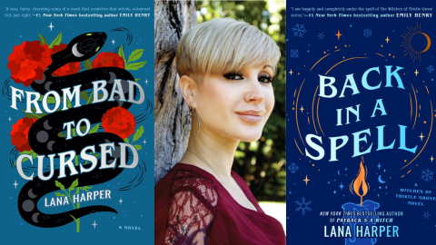 lana harper and book jackets