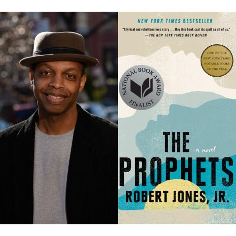 robert jones jr and the book cover of the prophets