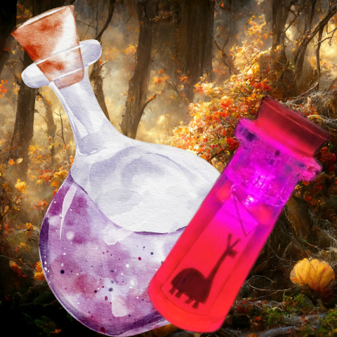 potion bottles