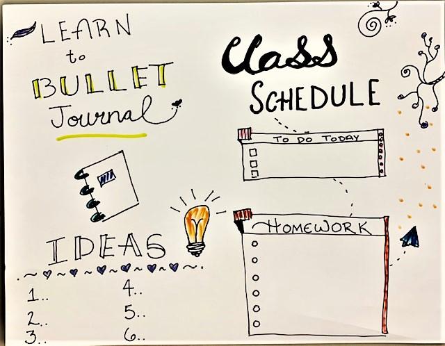 Bullet journal example