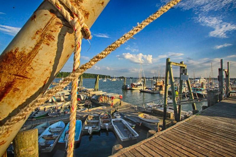 Harbor dock mooring