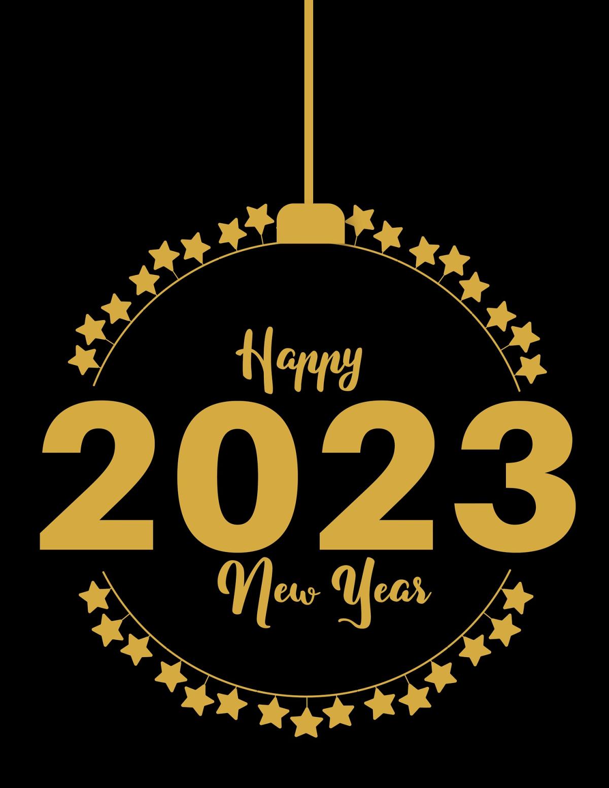 happy new year 2023