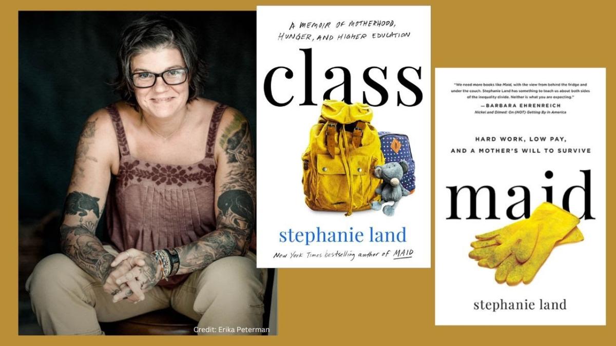 stephanie land and book covers