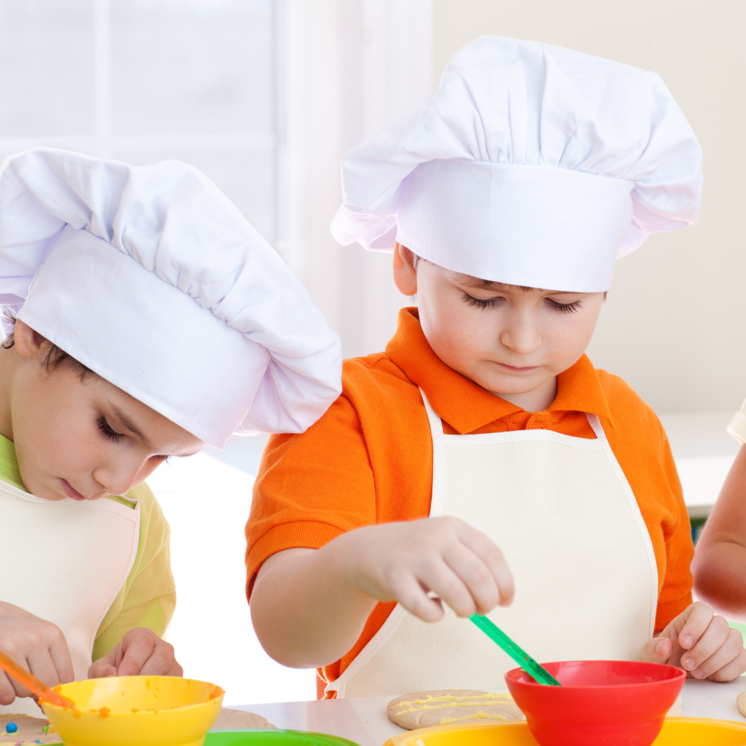 kids cooking