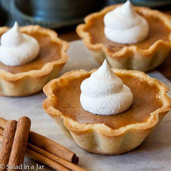 Pumpkin Pie Tartlets