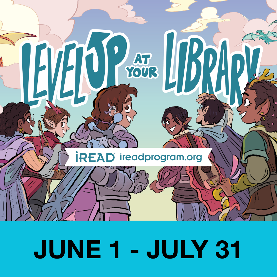 Level Up at the Library - Summer challenge 2025: June 1 - July 31