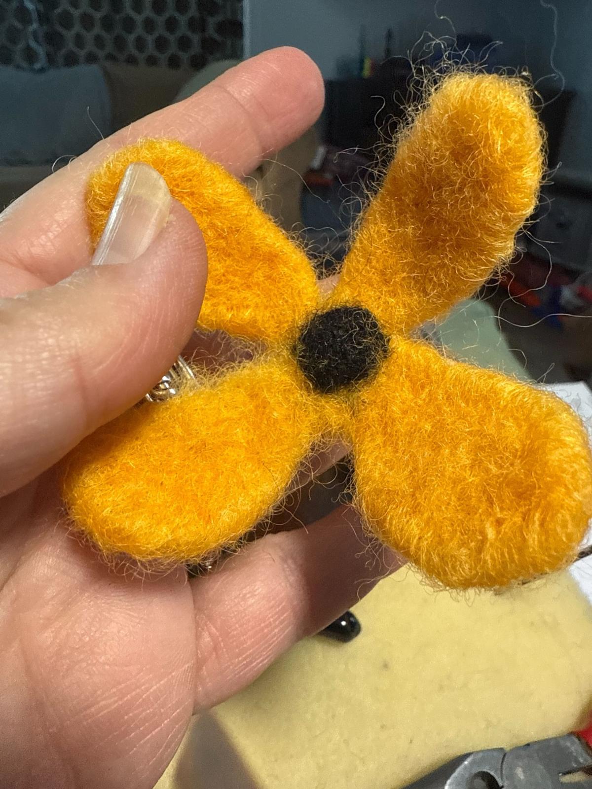 felt flower